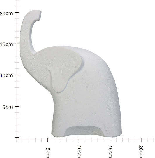 ArteLibre Dekorativer Elefant Aus Polyresin 16x8x20.5cm 1Stück