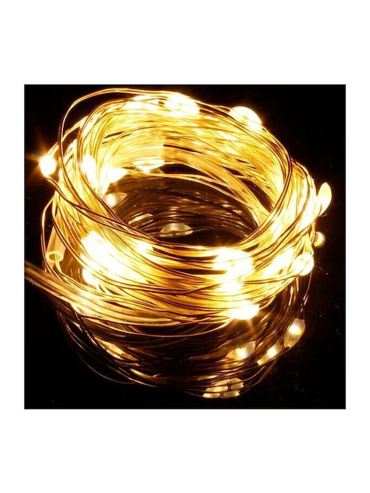 300 Lights LED 30m. Warm White in String 1pcs