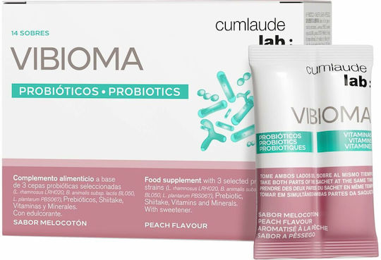 Cumlaude Lab Vibioma Supliment Alimentar Special 14 pliculețe Piersică