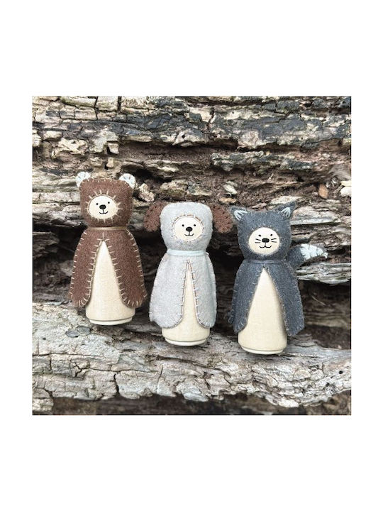 Ζωάκι Woodland Γάτα 7,5x3εκ