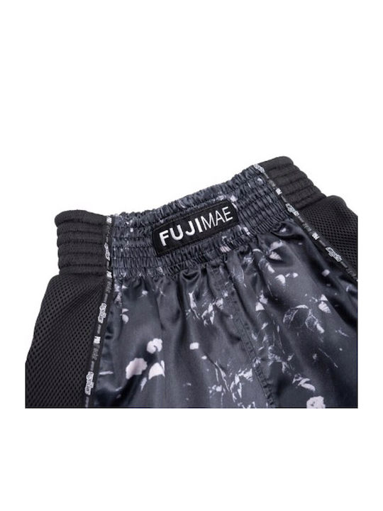 Fujimae Prowear Тайландски шорти с принт, черни