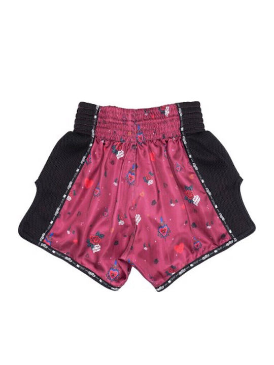 Fujimae Prowear Thai Shorts Print Maroon