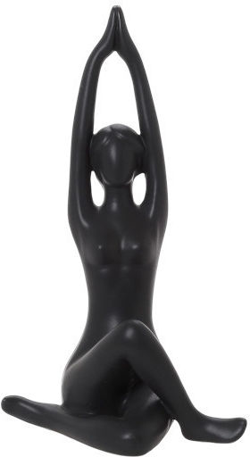 Figurină Mignon Femeie Yoga Thunderbolt Negru 23cm Figurină Mignon Femeie Yoga Thunderbolt Negru 23cm