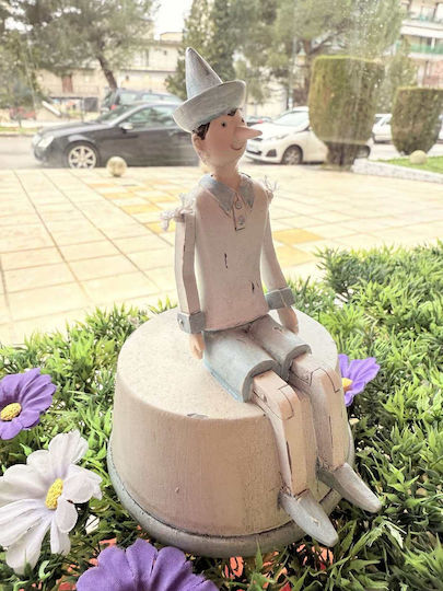 JK Home Decoration Decorative Statuette made of Plastic 15cm 1pcs