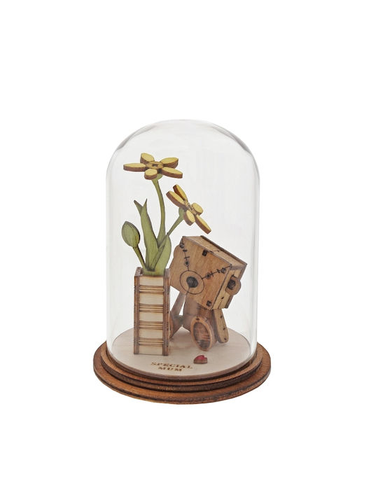 Enesco Decorativă Ursul din Sticlă 8.5x5x5cm 1buc