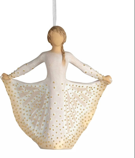 Enesco Διακοσμητική Πεταλούδα Πολυρητίνης 12x9x3cm