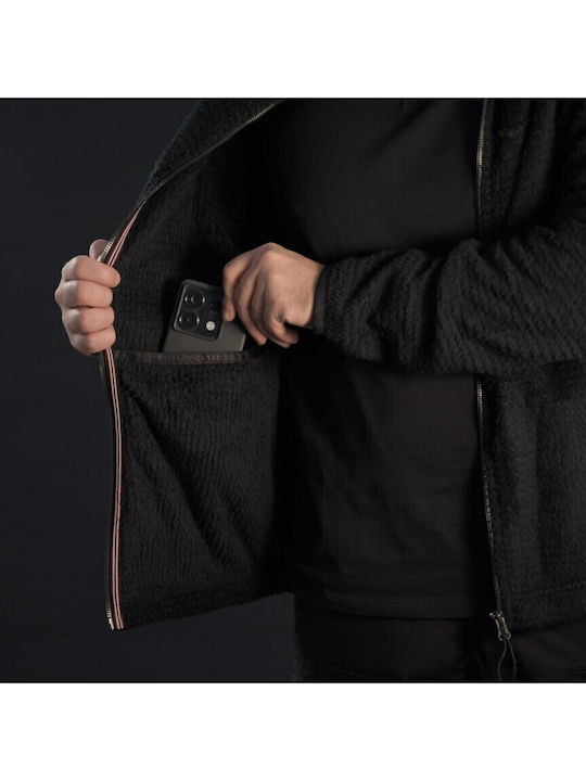 Teddy Polartec Alpha Ανδρική Ζακέτα Black