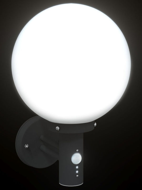 vidaXL Επιτοίχιο Εξωτερικό Φωτιστικό LED IP44 28x25x38εκ.