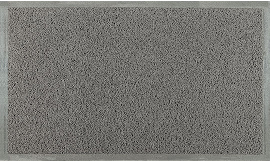 San Lorentzo Covor de Intrare Mochetă cu Suport Antiderapant Spider Gri 40x60buc
