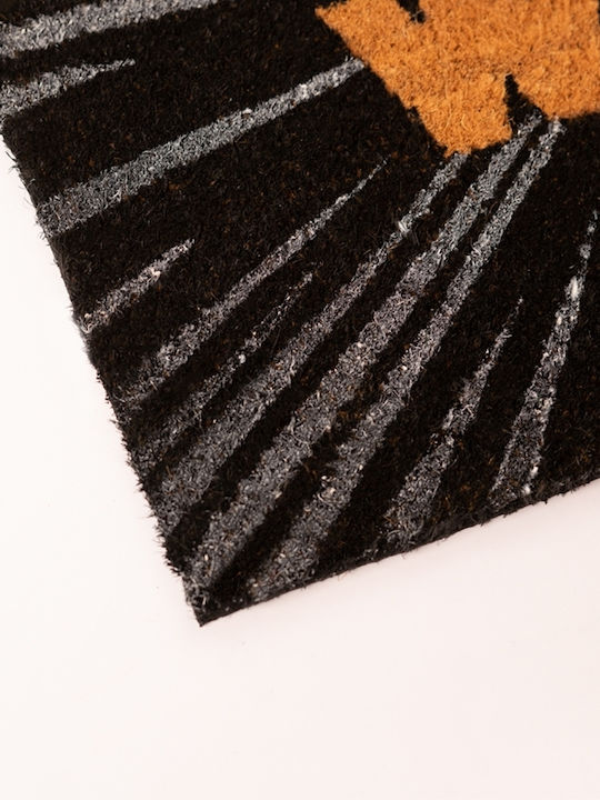 Grupo Erik Entrance Mat made of Coir with Anti-slip Backing Star Wars Logo Black 40x60cm