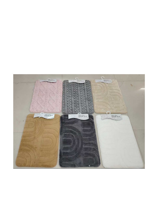 Entrance Mat Anti-slip Gray 38x58cm