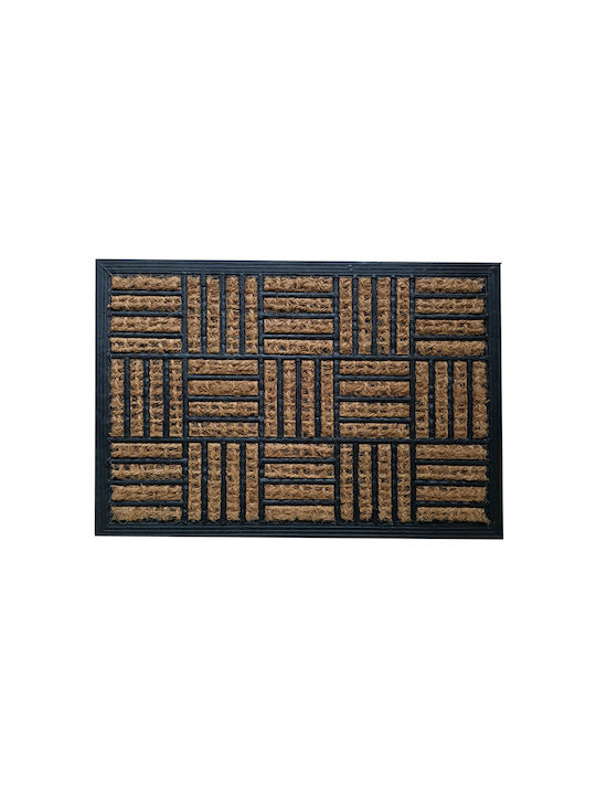 TnS Entrance Mat made of Coir with Anti-slip Backing 40x60cm