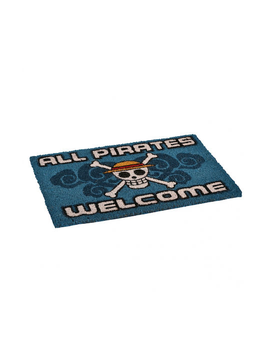 Pyramid International Πατάκι Εισόδου One Piece Μπλε 40x60εκ.