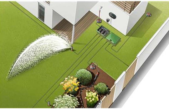 Gardena Erweiterbarer Bewässerungsprogrammierer mit Batterie