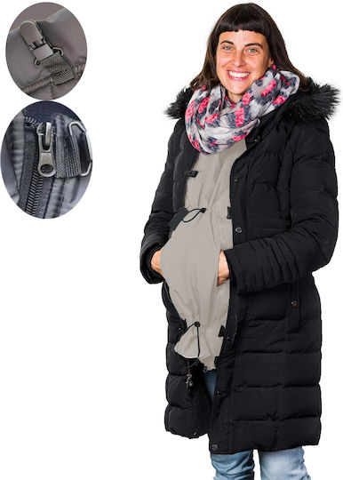 Beige Backpack Maternity Extension Cover