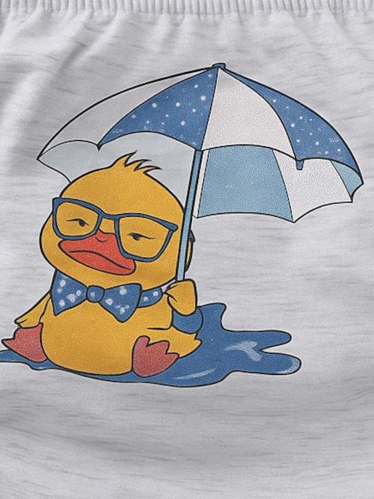 Poopes Duck Grey Umbrella Παιδικό Βρακάκι Grey
