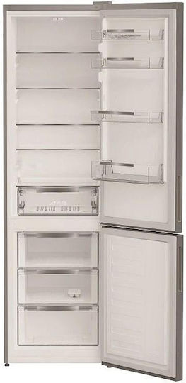 Indesit Combină frigorifică 386lt Î203xL59.5xA67cm. Gri INKS 1401 S4E