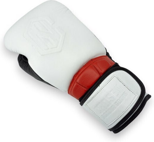 Chosen Boxing Gloves Leather for Competition White