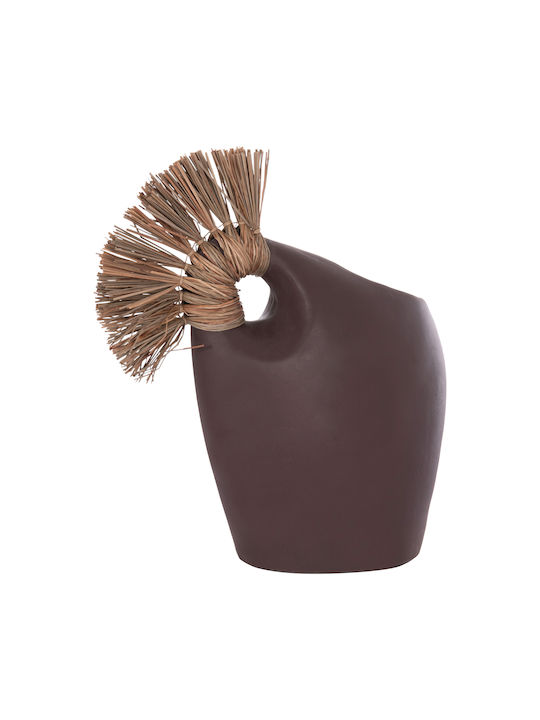 HomeMarkt Decorative Space Alica2 made of Ceramic Material 44x18x50cm 1pcs