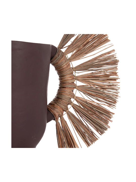 HomeMarkt Decorative Vase Alica Brown 55x19x34cm