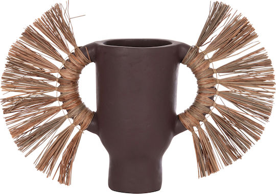 HomeMarkt Decorative Vase Alica Brown 55x19x34cm