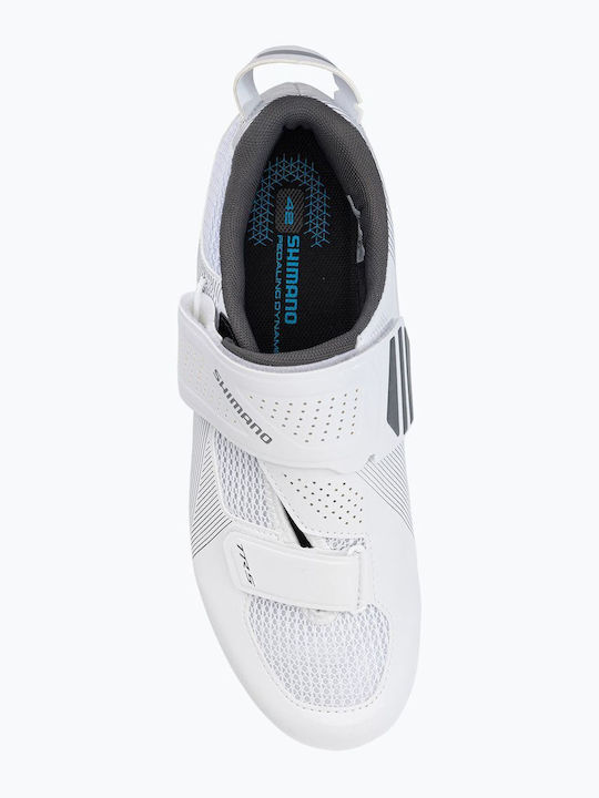 Shimano Sh-tr501 Unisex Low Triathlon Cycling Shoes White