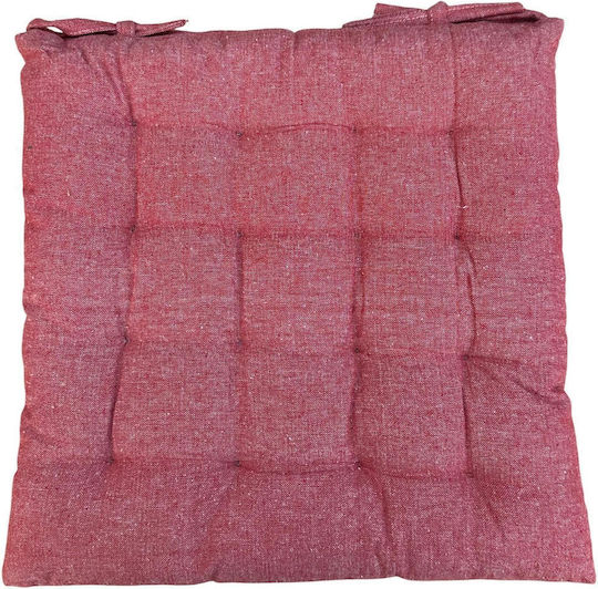 Linea Home Възглавница за стол за градина Коралов 40x40см