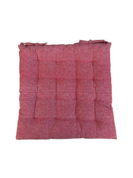 Linea Home Μαξιλάρι Καρέκλας Κήπου Κοράλ 40x40εκ.
