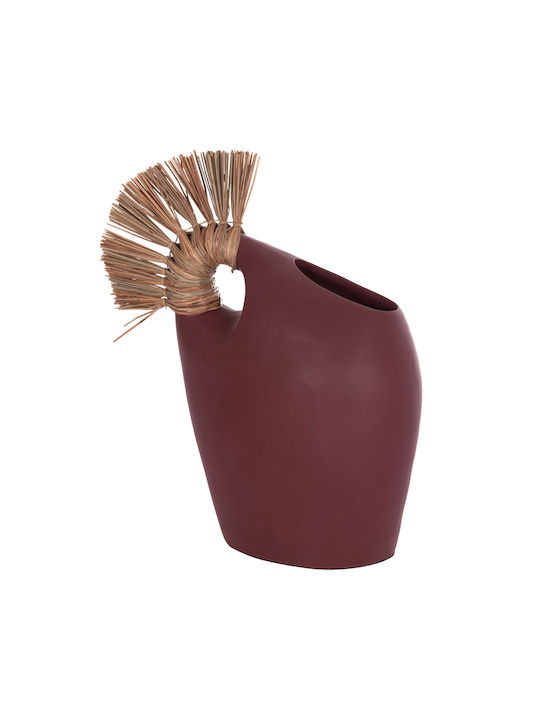 HomeMarkt Decorative Number Alica2 made of Ceramic Material 44x18x50cm 1pcs