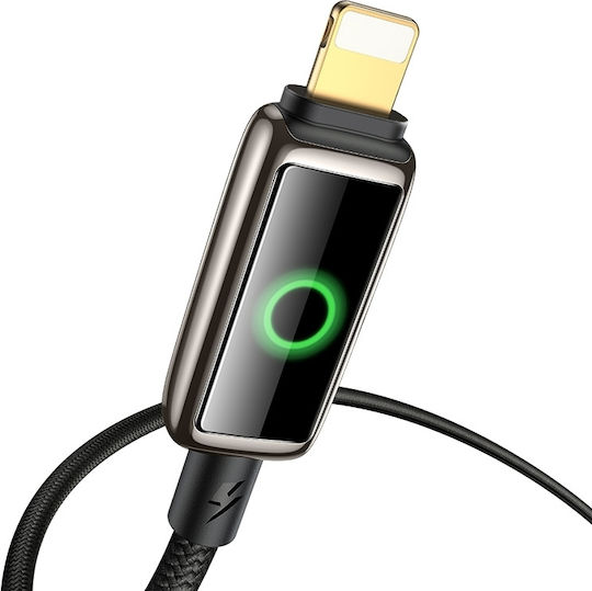 Mcdodo Редовна USB-A към Lightning кабел 18W Черен 1.2м (CA-6590)