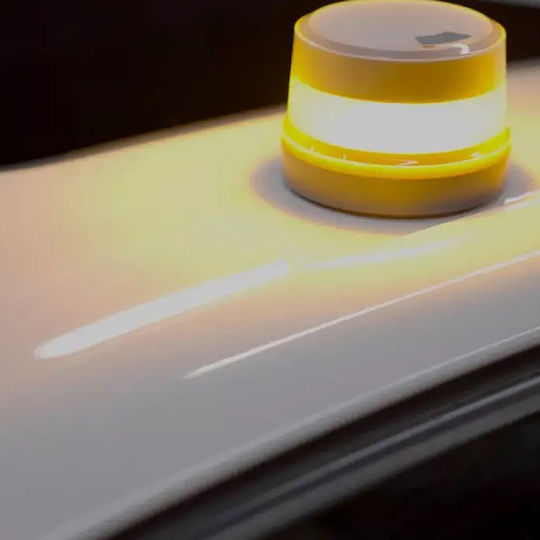 Car Safety Beacon Magnetic Osram Ledguardian Road Flare Signal V16 IoT 9volt 1900k 84 x 60 mm Orange LEDSL105