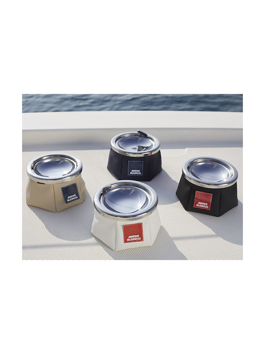 Marine Business Beige Σταχτοδοχείο Αντιανεμικό-αντικραδασμικό 11.5cm – Υ9cm