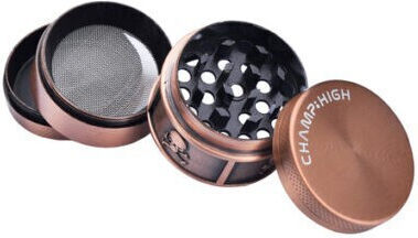 Champhigh Totenkopf Grinder 4-teilig 40mm Kupfer