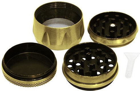 Grinder Τρίφτης 43mm Leaf 4 Parts
