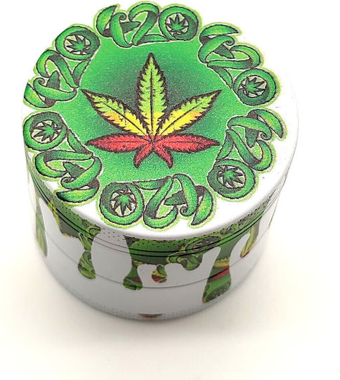 Метална тютюнева мелничка 4 слоя 420 сито Gr27311