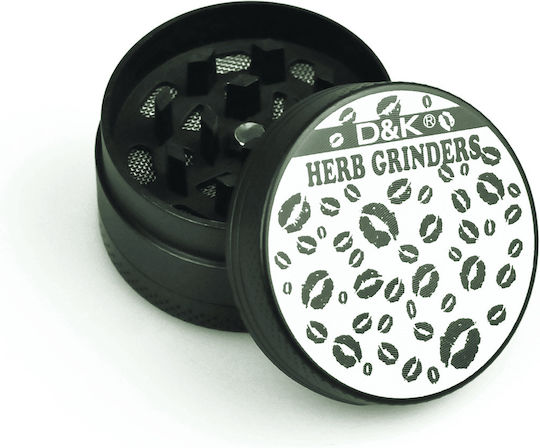 Grinder Μεταλλικος Τριφτης Καπνου 3 Επιπεδων Kiss Σιτα Gr4729