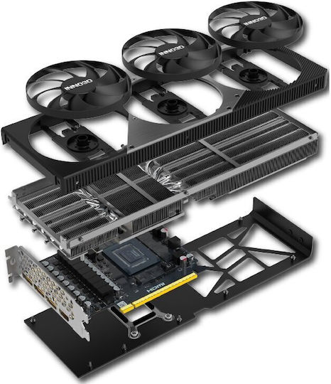 Inno 3D GeForce RTX 5070 12GB GDDR7 X3 OC Κάρτα Γραφικών