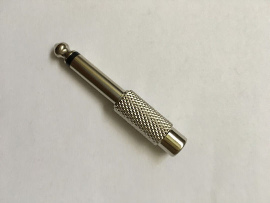 Prolink Конвертор 6.3mm мъжки към RCA женски Сребрист 1бр AC-2420