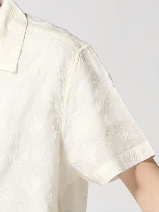 Shirt Short-sleeved Cotton Shirt Graphite