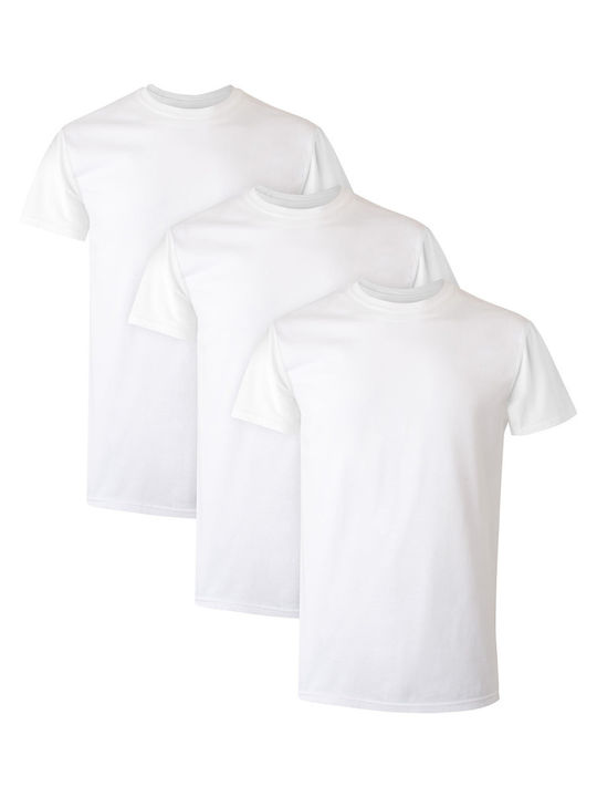 Herren Unterhemden White 3Packung