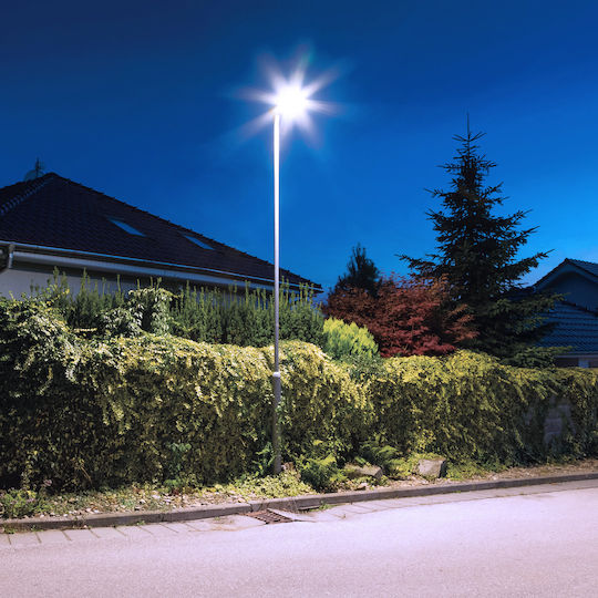 Eko Light Ηλιακό Φωτιστικό Φανάρι 200W 1200lm Ψυχρό Λευκό 6500K με Τηλεχειριστήριο IP44