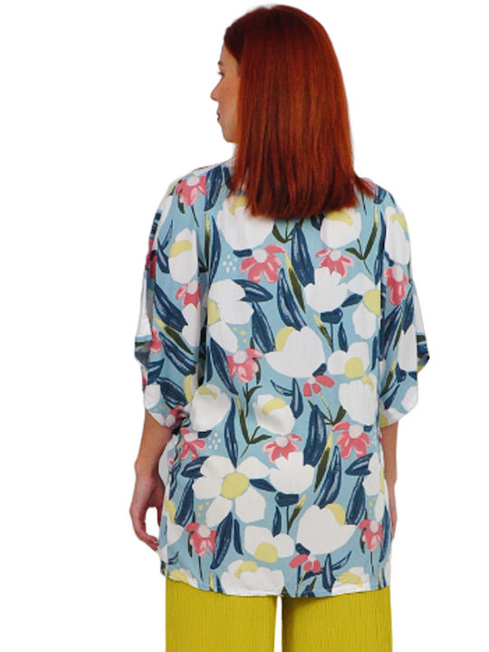 Kalimera Clothing Athens Кимоно За Плаж Многоцветно