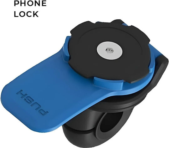 Suport telefon pentru motocicletă One Fashion cu prindere pe oglindă - Albastru