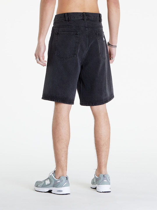 Men's Shorts Jeans Faded Black