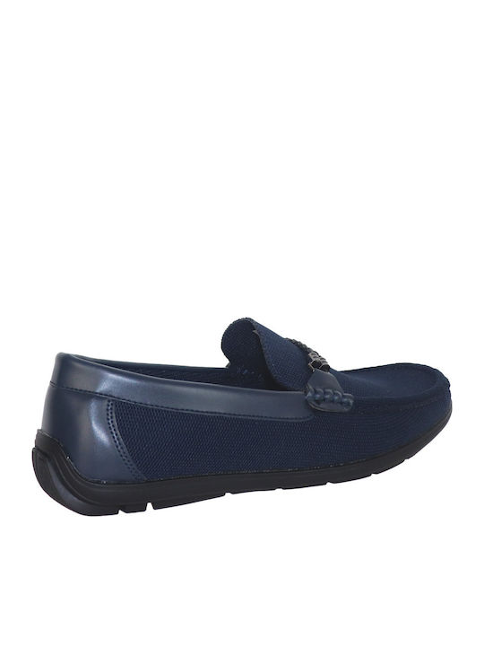 Ανδρικά Loafers σε Μπλε Χρώμα
