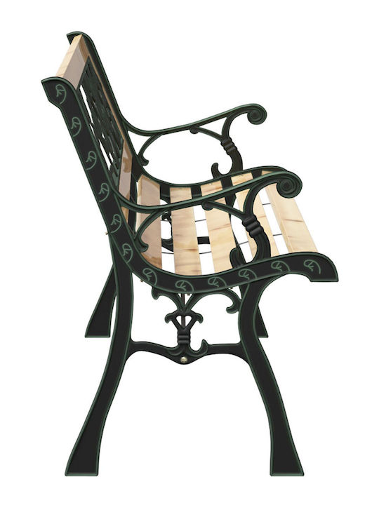 Παγκάκι Εξωτερικού Χώρου Ξύλινο 52.5x115.5x73cm