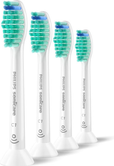 Philips Sonicare C1 ProResults Electric Toothbrush Replacement Heads for HX6014/87 4pcs