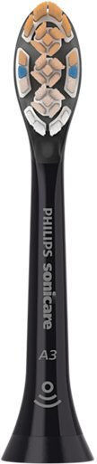 Philips Sonicare A3 Premium All-in-One Electric Toothbrush Replacement Heads Black HX9092/88 2pcs