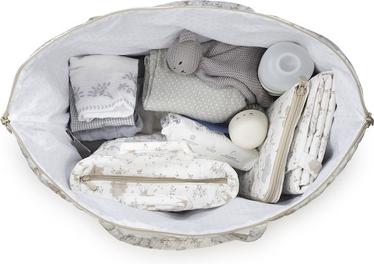Pasito a Pasito Wickeltasche Krankenhaus Schulter/Hand Beige 50x35x25cm.