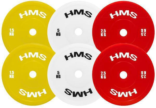 HMS Set of Plates Olympic Type 2 x 1.5kg Φ50mm